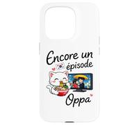 K-Drama Encore Un Épisode Chat Ramen Séries Coréennes Kdrama Coque pour iPhone 15 Pro