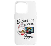 K-Drama Encore Un Épisode Chat Ramen Séries Coréennes Kdrama Coque pour iPhone 15 Pro Max