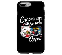 K-Drama Encore Un Épisode Chat Ramen Séries Coréennes Kdrama Coque pour iPhone 7 Plus/8 Plus