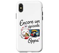 K-Drama Encore Un Épisode Chat Ramen Séries Coréennes Kdrama Coque pour iPhone X/XS