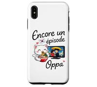 K-Drama Encore Un Épisode Chat Ramen Séries Coréennes Kdrama Coque pour iPhone XS Max