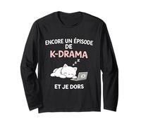 K-Drama Encore Un Episode Et Je Dors Chat Série Coréenne Manche Longue