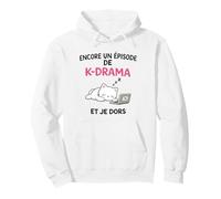 K-Drama Encore Un Episode Et Je Dors Chat Série Coréenne Sweat à Capuche