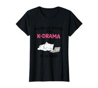 K-Drama Encore Un Episode Et Je Dors Chat Série Coréenne T-Shirt