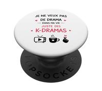K-Drama Pas De Drama dans Ma Vie KDrama Série Coréenne PopSockets PopGrip Adhésif