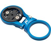 K-EDGE Attache à la Potence pour Garmin Edge et Forerunner bleue 1 1/8"