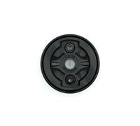 K-Edge Support compteur Gravity Cap pour Garmin Edge – Attache potence 1 1/8" Noir
