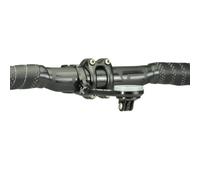 K-Edge Support guidon pour compteur vélo Wahoo Max XL Combo 31,8 mm Noir anodisé