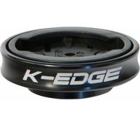 K-Edge Support compteur Gravity Cap pour Garmin Edge – Attache potence 1 1/8" Noir
