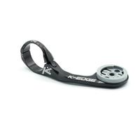 K-edge Max Xl Wahoo Handlebar Cycling Computer Mount 35 Mm Argenté