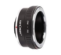 K&F Adaptateur de Monture d'objectif pour Objectif compatibile Con Olympus Zuiko Om sur compatibile Con Fujifilm Fuji X FX pour Fuji XT2 XT20 XE3 XT1 X-T2