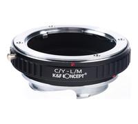 K&F Concept - Bague d'adaptation boitier Leica M pour objectifs Contax / Yashica