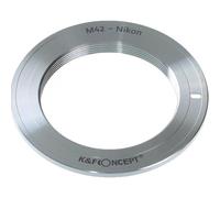 K&F Concept adaptateur d'objectif M42 vers Nikon F pour appareils photo reflex
