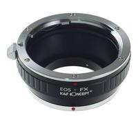 K&F Concept - Bague d'adaptation boitier Fujifilm X pour objectifs Canon EF