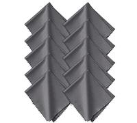 K&F Concept 10 Chiffons de Nettoyage en Microfibre(15 * 18cm) pour Appareil Photo Objectif Écran Caméra Smartphone Ipad Bijoux Filtre Lunette
