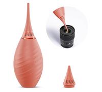 K&F CONCEPT 2-en-1 Souffleuse pour Appareils Photo Numériques, DSLRs, SLRs, Objectifs et Appareils électroniques, Dépoussiéreur - Rose, Buses Longues et Courtes