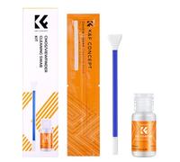K&F CONCEPT 2 in 1 Cleaning Swab Kit, Viewfinder Cleaning Rod, APS-C Sensor Cleaning Swab 16 mm + 20 ML Liquid for Digital Camera Viewfinder and Sensors (5 PCS)