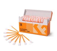 K&F CONCEPT 200 Bâtonnets de Nettoyage en Mousse pour Appareils Photo