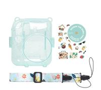 K & F CONCEPT 3 poches sac de filtre d'objectif pochette de filtre d'objectif d'appareil photo pour 49mm-77mm ND UV CPL étui portefeuille de support de filtre d'objectif d'appareil photo-Vert