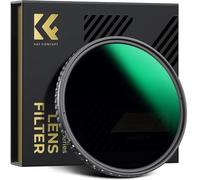 K&F Concept 37mm ND8 to ND128 Variable Neutral Density Filter Slim Fader ND Filter 37mm 3-Stop to 7-Stop for Camera Lens NO X Spot,Nanotec,Ultra-Slim,Weather-Sealed