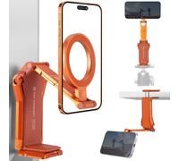 K&F CONCEPT 4-en-1 Trépied Magnétique pour Smartphone, Aimants Double Face