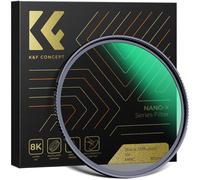 K&F Concept 43mm Black Diffusion 1/4 Filtre Mist Mist Cinematic Effect Filtre avec 28 revetements multi-couches etanche / resistants aux rayures