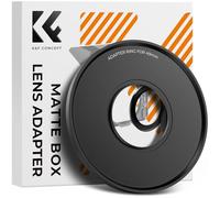 K&F CONCEPT 49mm Bague Adaptateur Anneau Compatible avec Matte Box | en aluminium,Solide,PAS compatible avec les mattes box d'autres brands,FM705