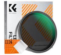 K&F Concept 49mm Filtre Black-Mist 1/8 et Filtre ND2-32 2 en 1, Verre Filtrant Effet Spécial pour Objectif Appareil Photo K Série et Chiffon de Nettoyage
