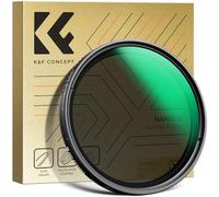 K&F Concept Ø49mm Filtre ND2-ND32 1-5 Stops sans Croix Bleu ND Variable Densité Neutre pour Objectif Appareil Photo (D Série)