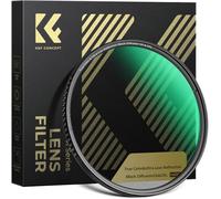K&F CONCEPT 49mm Filtre Polarisant CPL et Black Diffusion 1/4 2 en 1 True Color Ultra-Faible Réflexion Étanche Résistant aux Rayures Nano-Revêtement Multicouche et Chiffon
