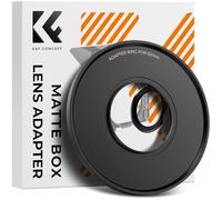 K&F CONCEPT 52mm Bague Adaptateur Anneau Compatible avec Matte Box | en aluminium,Solide,PAS compatible avec les mattes box d'autres brands,FM705