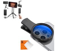 K&F Concept 52mm Clip Filtre Polarisant CPL + Trépied Magnétique pour téléphone