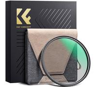 K&F Concept 52mm Filtre Polarisant CPL en Cuivre Ultra Fin HD Imperméable Anti des Rayures avec Étui pour Objectif Appareil Photo (Nano-X Pro)