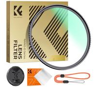 K&F CONCEPT 52mm Filtre UV Protection et Bouchon d'objectif et Chiffon de Nettoyage-D Série