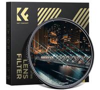 K&F Concept 55mm Blue Streak Filter Filtre Effet Anamorphique Filtre Diffusion Créatif Cinématographique HD Fin Nano-Revêtements Étanche pour Objectif