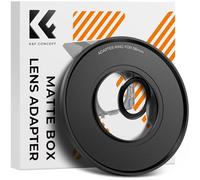 K&F CONCEPT 58mm Bague Adaptateur Anneau Compatible avec Matte Box | en aluminium,Solide,PAS compatible avec les mattes box d'autres brands,FM705