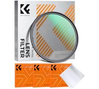 K&F CONCEPT 58mm Filtre Black Diffusion 1 et 3 Chiffons de Nettoyage Emballés sous Vide Black-Mist Filtre Effet Cinématique pour Objectif Appareil Photo Numérique K-Série
