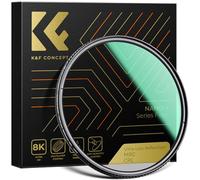 K&F Concept Ø58mm Filtre Polarisant CPL d'ultra-Faible Réflexion Nano-X HD Fin Réduit l'éblouissement/Améliore Le Contraste pour Objectif Appareil Photo