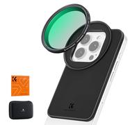 K&F CONCEPT 6.1" Support Magnétique et Filtre Variable ND2-32 et Accessoire Compatible avec 67mm Filtre sur iPhone Système Magsafe, Compatible avec iPhone 17/16/15/14/13