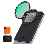 K&F Concept 6.7" Support Adaptateur Magnétique Compatible avec 67mm Filtre sur iPhone Système Magsafe et Filtre Polarisant