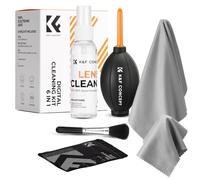 K&F Concept 6 in 1 Laptop Keyboard Cleaner, Kit de Nettoyage d'écran avec Gel, Solution en Spray, Chiffon de Nettoyage, Stylo de Nettoyage, Souffleur d'air pour MacBook et Autres Ordinateurs