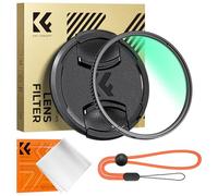 K&F CONCEPT 67mm Filtre Polarisant CPL et Bouchon d'objectif et Chiffon