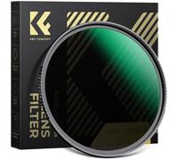 K&F Concept 77MM Neutral Density Filter, 10 Stop ND 1000 Filter HD 18 Layer Super Slim Multi-Coated Glass Neutral Grey ND Lens Filter Nano-X MRC Series for Camera Lens