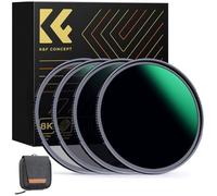 K&F CONCEPT Ø95mm Kit de Filtres Densité Neutre Fixé ND4 ND8 ND64 ND1000 Haute-définition Résistant à l'eau Anti-Rayures Antiréfléchissante pour Objectif Appareil Photo Reflex Numérique