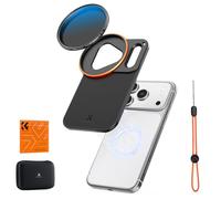 K&F CONCEPT Adaptateur de Filtre à Lentille Magnétique Double Face avec Filtre ND Variable 58mm ND2-32, Compatible avec iPhone 17 Pro Max et Filtres à Filetage 58mm