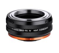 K&F Concept adaptateur de monture d'objectif M42 vers Fujifilm X (IV PRO) pour appareils photo série X