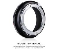 K&F Concept adaptateur de monture Nikon F vers Fujifilm GFX