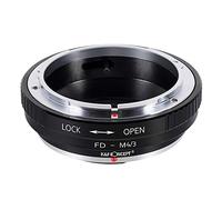 K&F Concept Adaptateur de Monture Objectif FD Micro 4/3 Compatible avec Canon FD vers Objectif Micro Four Thirds pour Compatible avec Olympus Pen et Panasonic Lumix FD-M4/3