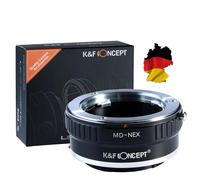 K&F Concept Adaptateur Objectif Minolta MD MC pour Sony E NEX E Mount A7 A7R