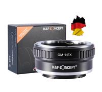 K&F Concept Adaptateur OM-NEX Olympus OM Vers Sony E NEX Alpha